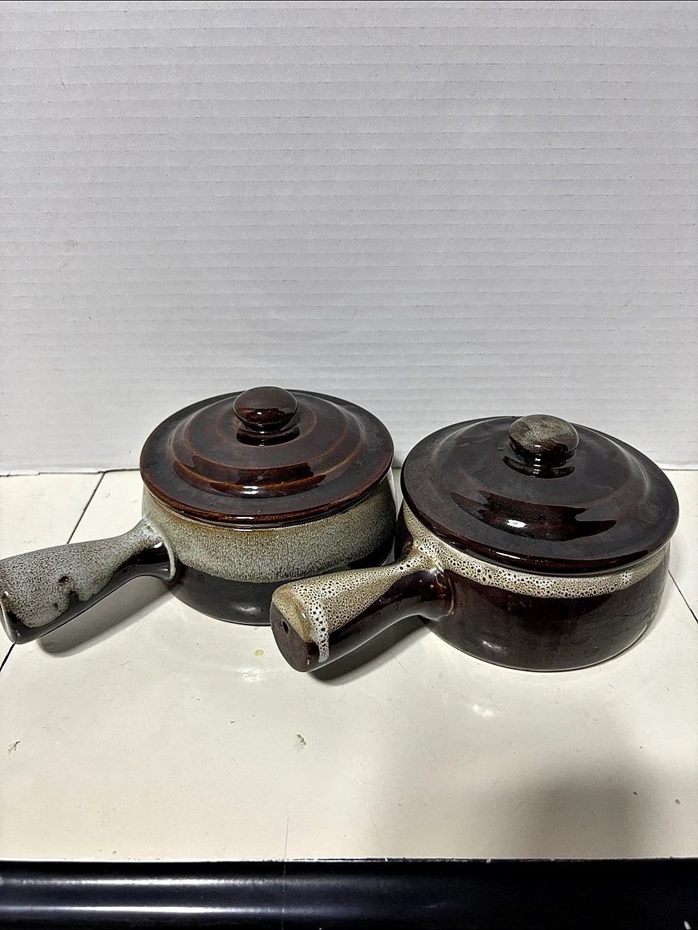 Brown & Gray Ceramic Cookware Set